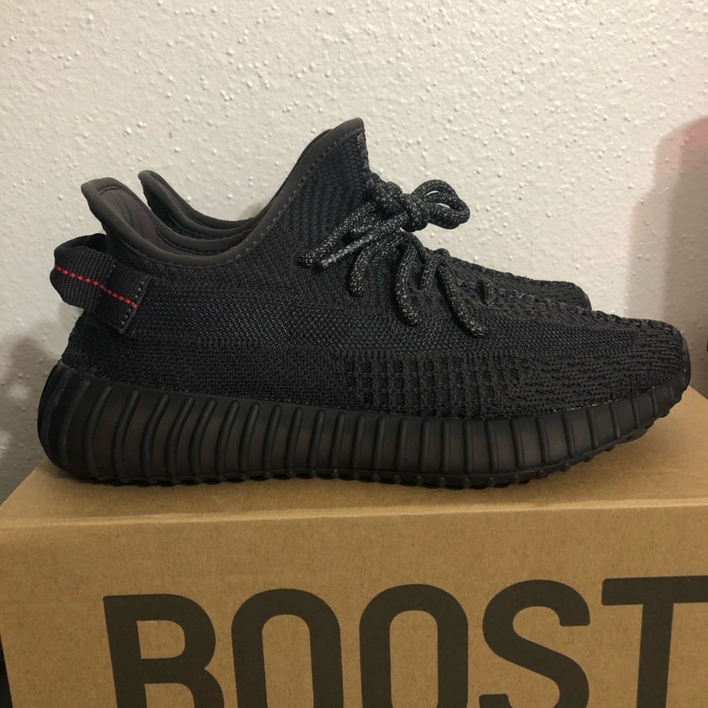 Yeezy Boost 350 V2 Black Static Used Size 6 Men